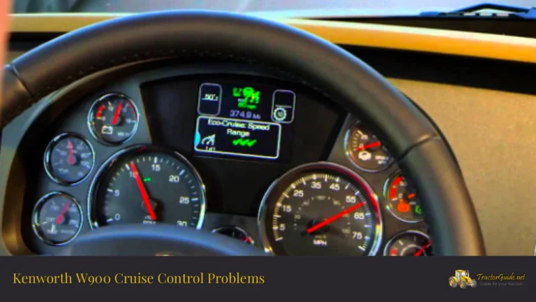 kenworth w900 cruise control problems